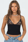 Ava Jones | Lace V-Neck Camisole Top For Women