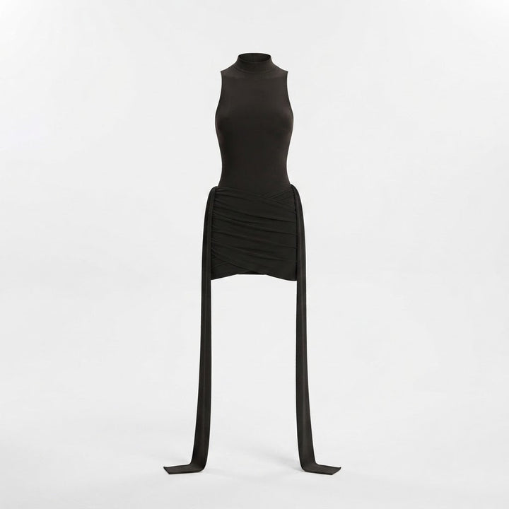Ava Thompson | Ruched Sheath Mini Dress For Women
