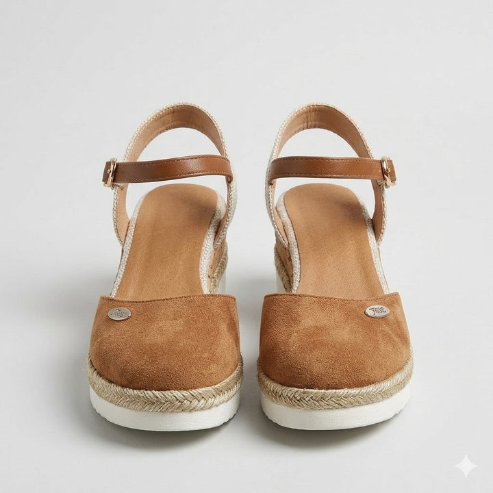 Valentina Rossi | Comfort Wedge Mary Jane Shoes For Women