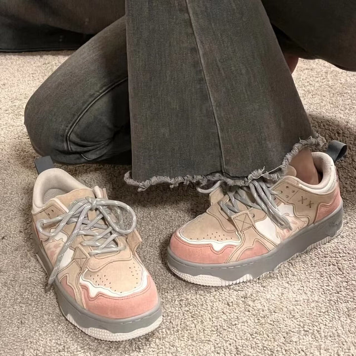 Maeve Prentice | Retro Chunky Platform Sneakers For Women