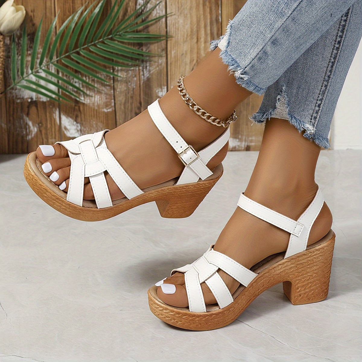 Serafina | Women’s Sandals with Wedge Heel Cushioned Insole