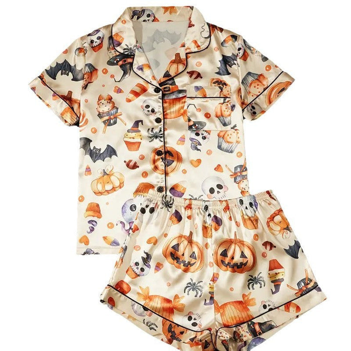 Spooky Pumpkin | Halloween Pyjama Set For Women