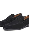 Toby Sullivan | Suede Penny Loafers For Men