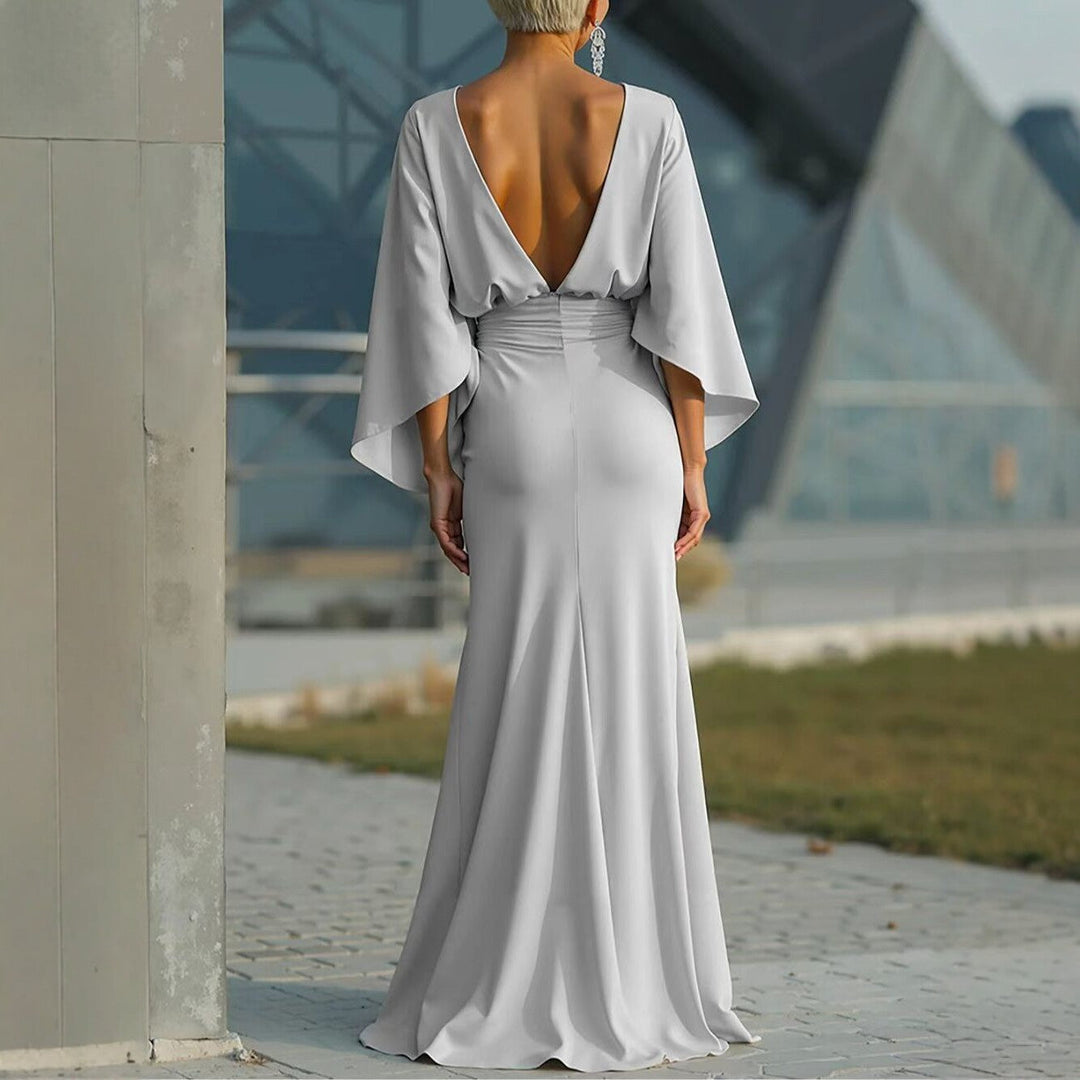 Elise Robertson | Batwing Sleeve Maxi Dress For Women