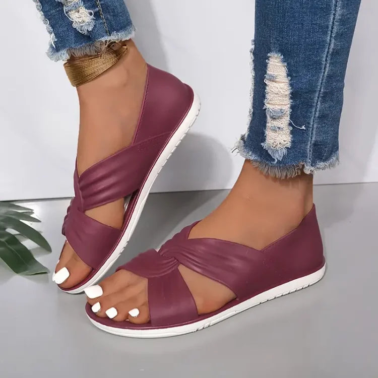 Bella | Women’s Knot-Design Sandals with Cushioned Footbed