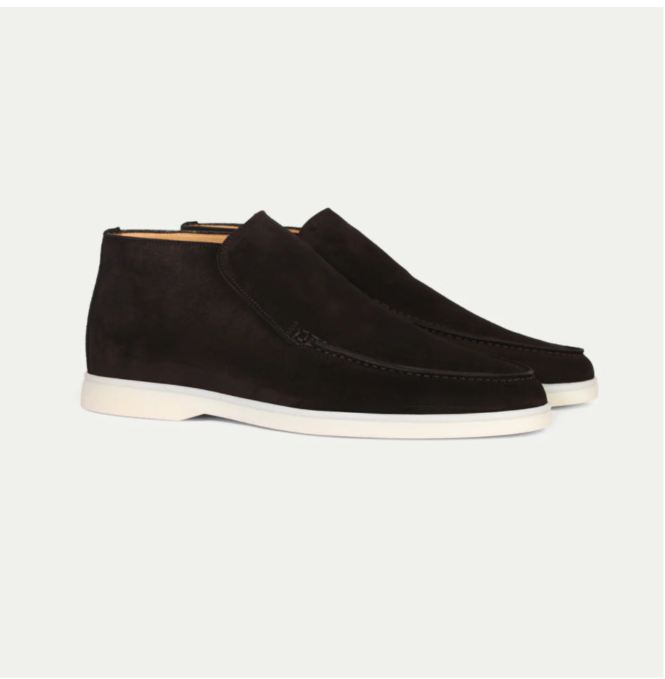 Kieran Sheffield | Suede Slip-On Loafer Boots For Men