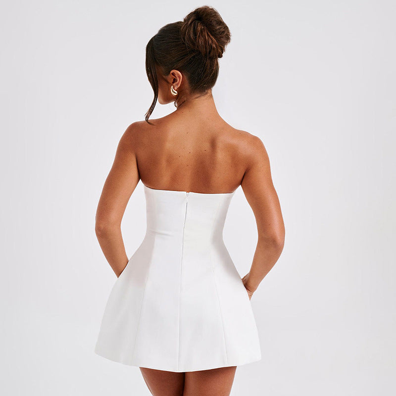 Willow Ashcombe | Strapless Summer Mini Dress For Women