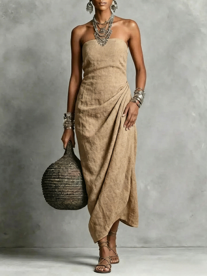 Matilda Robertson | Strapless Summer Dress For Women