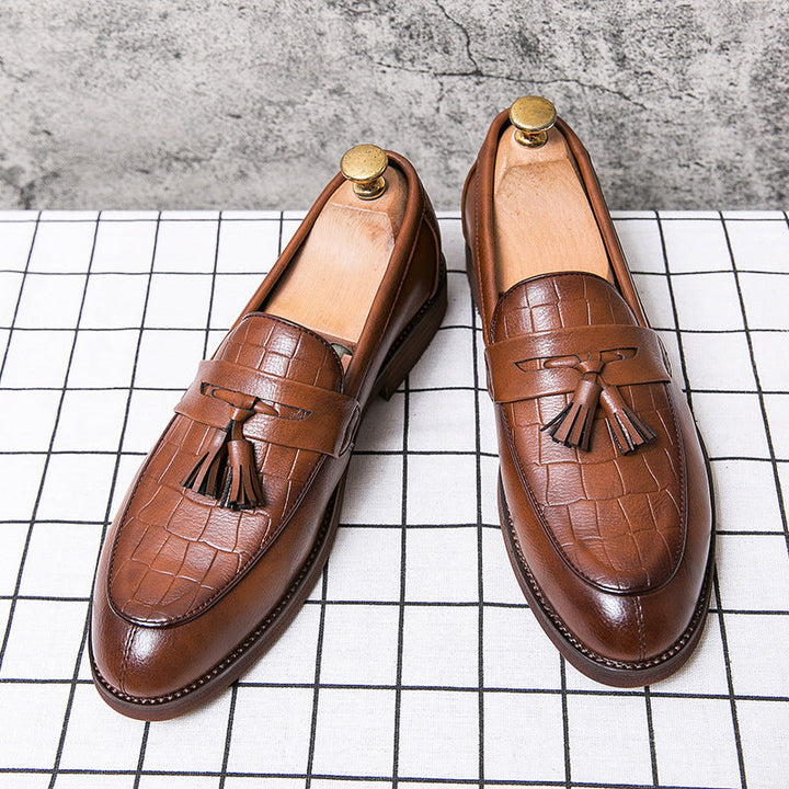 Ryan Mitchell | Tassel Loafer Leather Shoes For Men