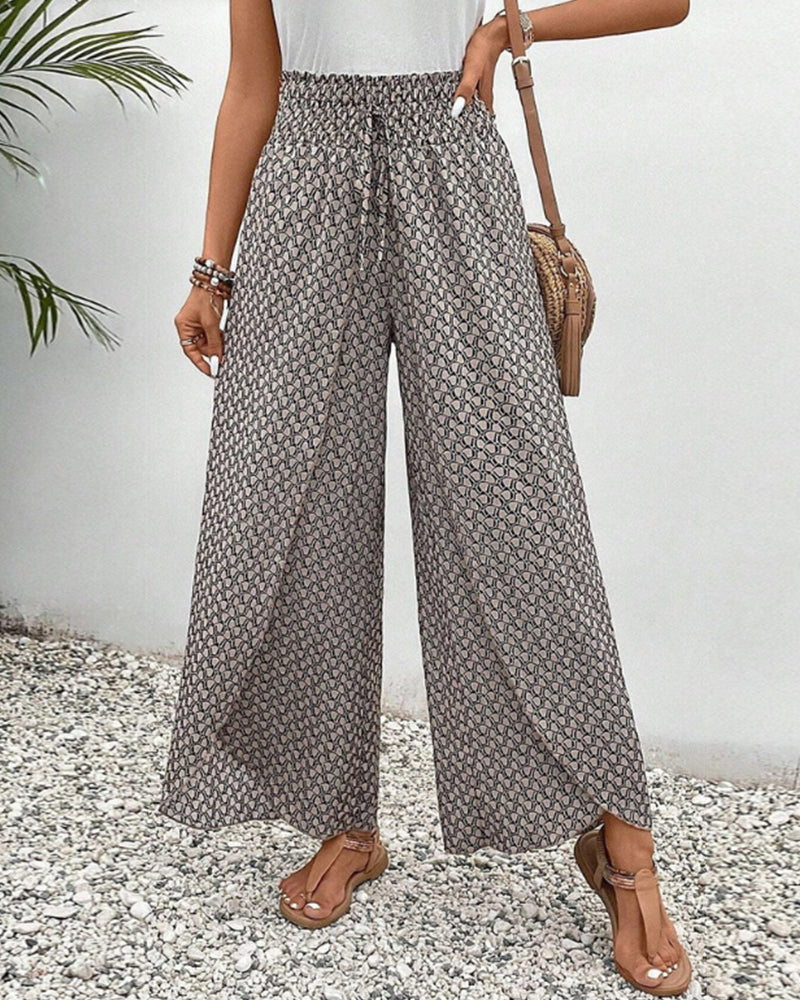Vera | Women’s Wide-Leg Trousers with Draped Silhouette