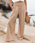 Susan | Women’s Flowing Beach Pants with Wide Legs