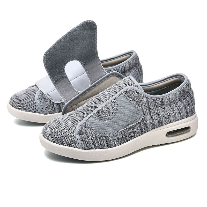 Anna | Women’s Wide Fit Trainers with Strap Closure