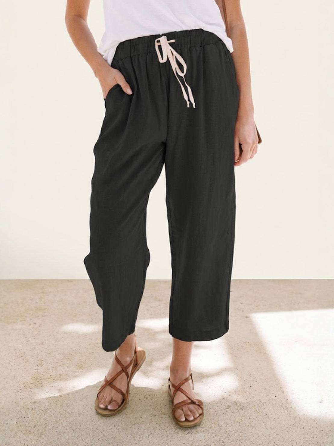 River | Women’s Drawstring Pants with Relaxed Tapered Fit
