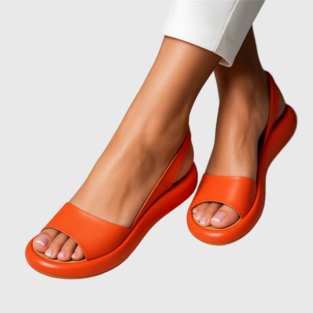 Briony | Women’s Open-Toe Slide Sandals with Cushioned Footbed