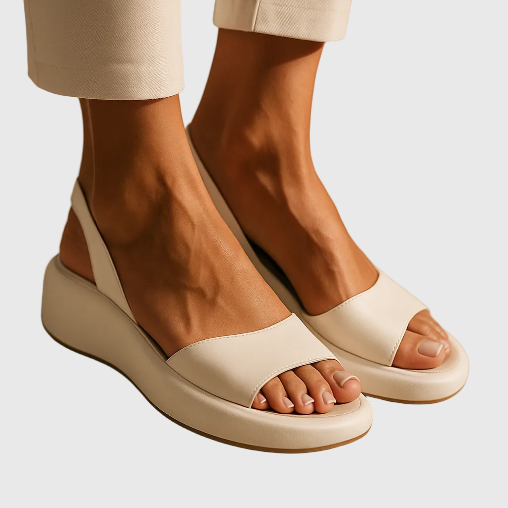 Briony | Women’s Open-Toe Slide Sandals with Cushioned Footbed