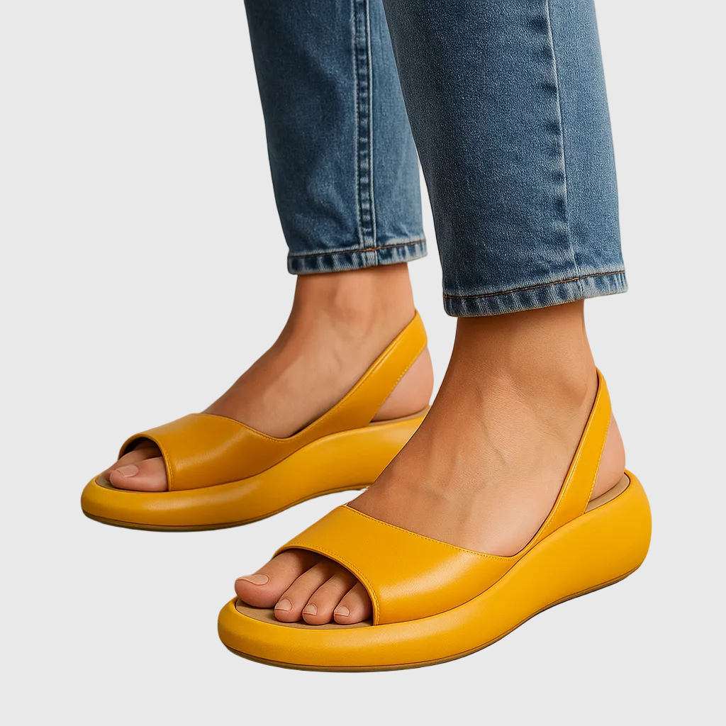 Briony | Women’s Open-Toe Slide Sandals with Cushioned Footbed
