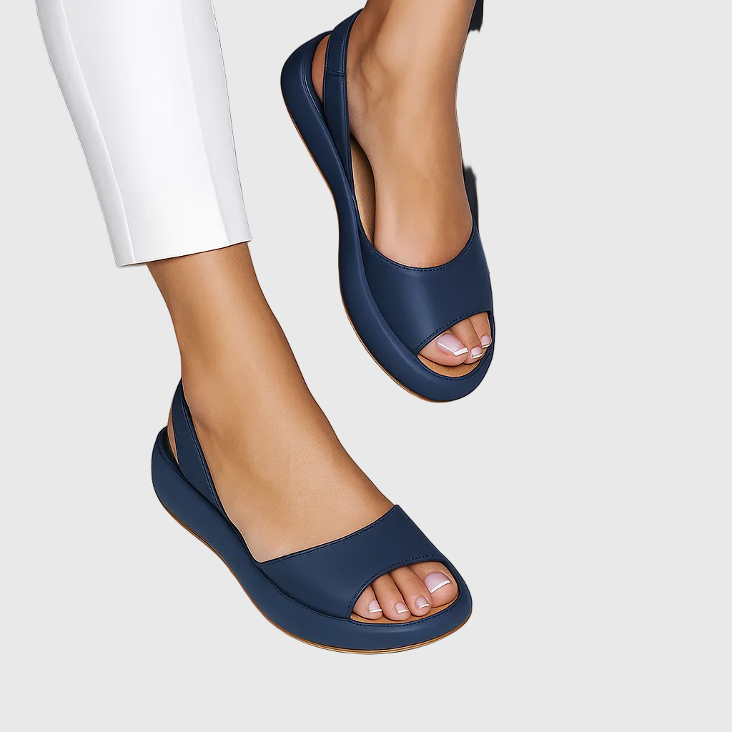 Briony | Women’s Open-Toe Slide Sandals with Cushioned Footbed