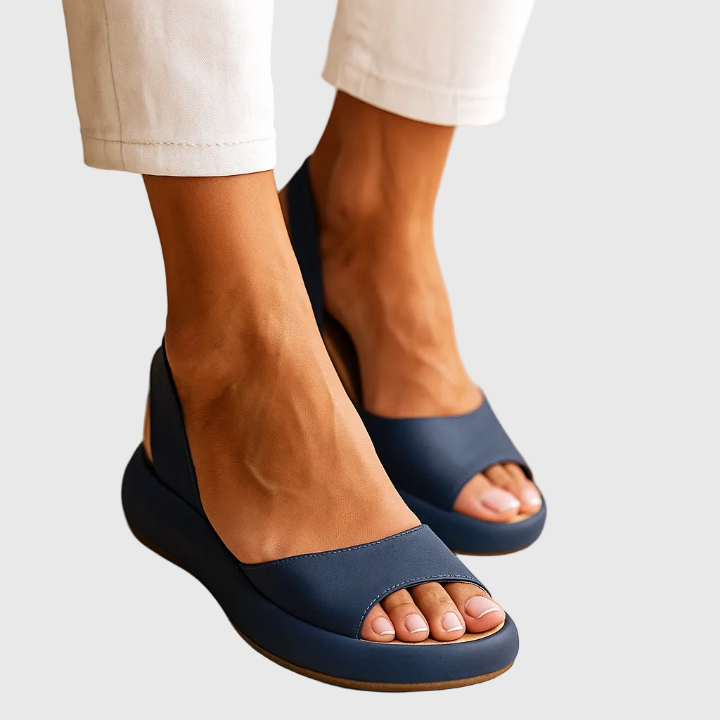 Briony | Women’s Open-Toe Slide Sandals with Cushioned Footbed