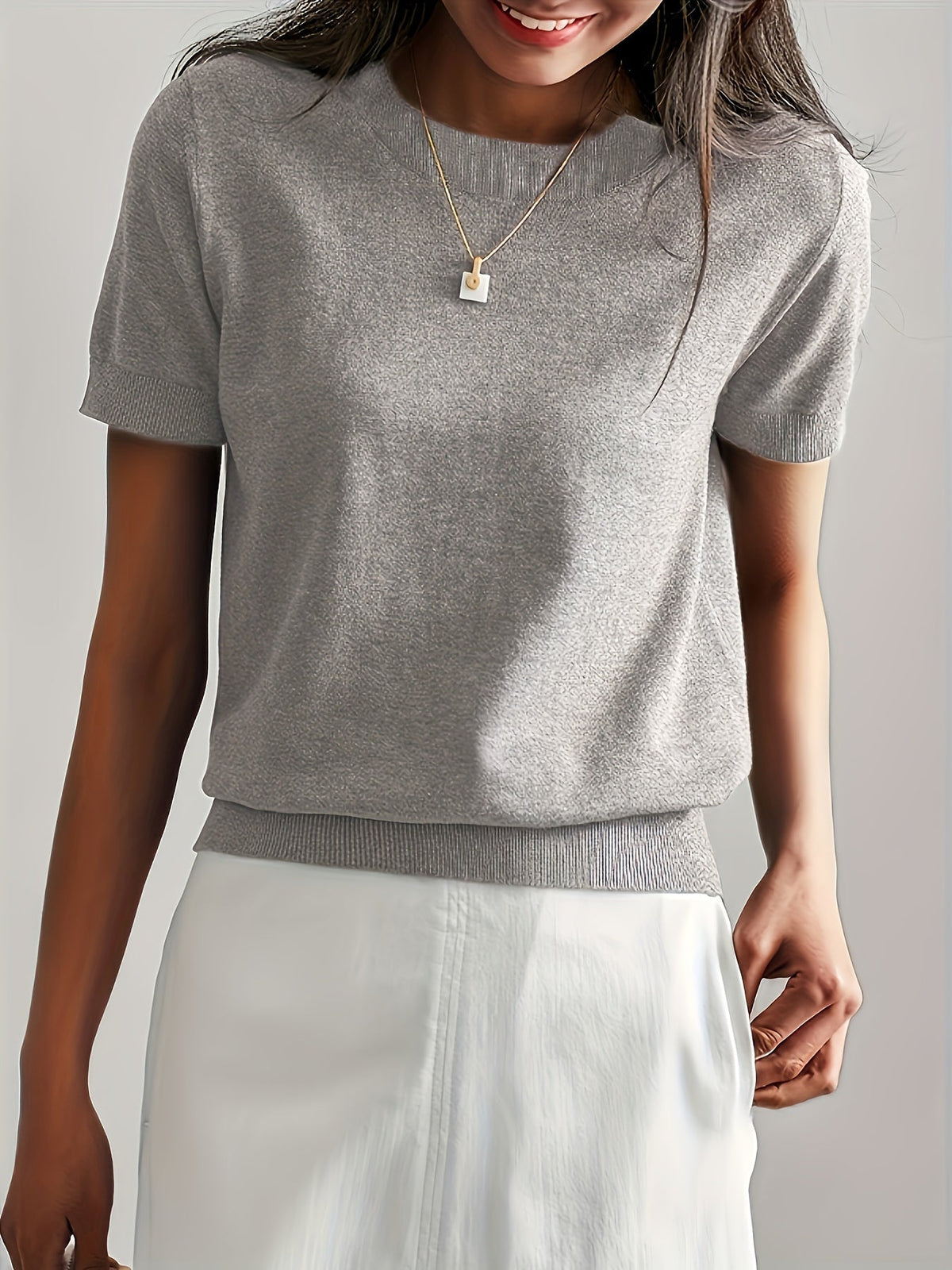 Briony | Women’s Briony Ribbed Knit Sweater with Relaxed