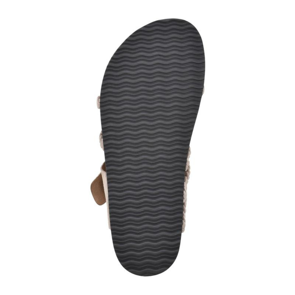 Bronte | Women’s Braided Buckle Sandals with Cork Footbed