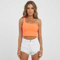 Brooke Ellison | One-Shoulder Crop Top For Women