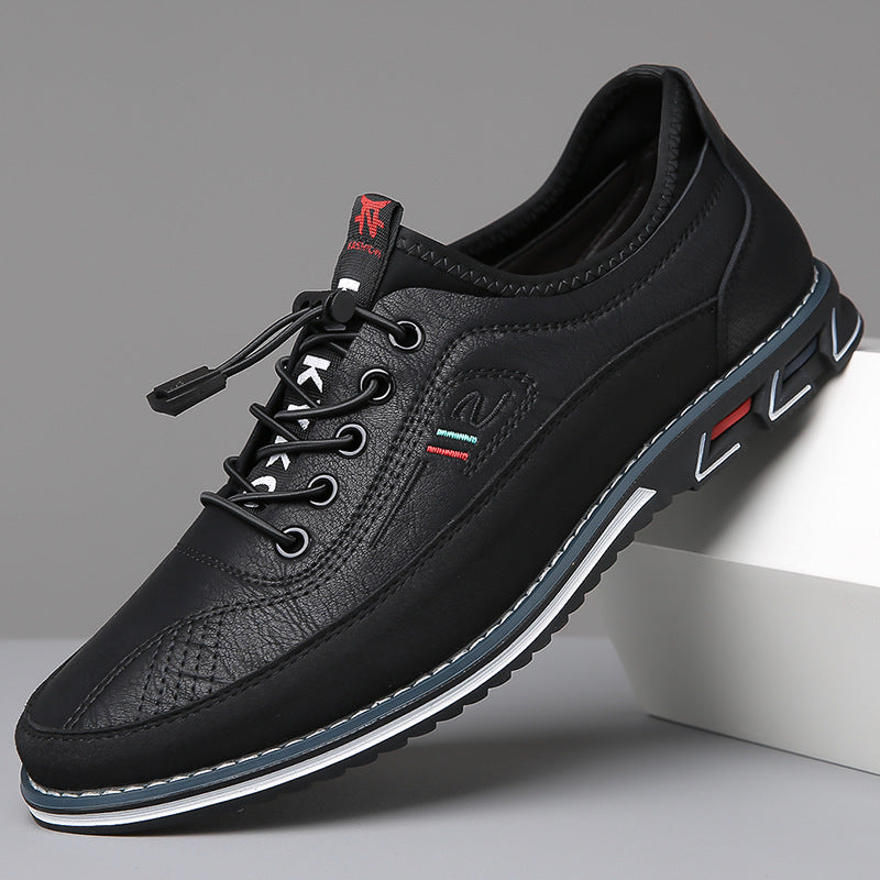 Julian Hartley | Casual Leather Lace-Up Shoes For Men