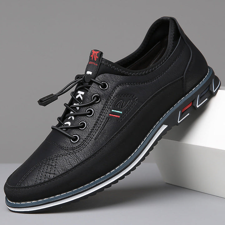 Julian Hartley | Casual Leather Lace-Up Shoes For Men