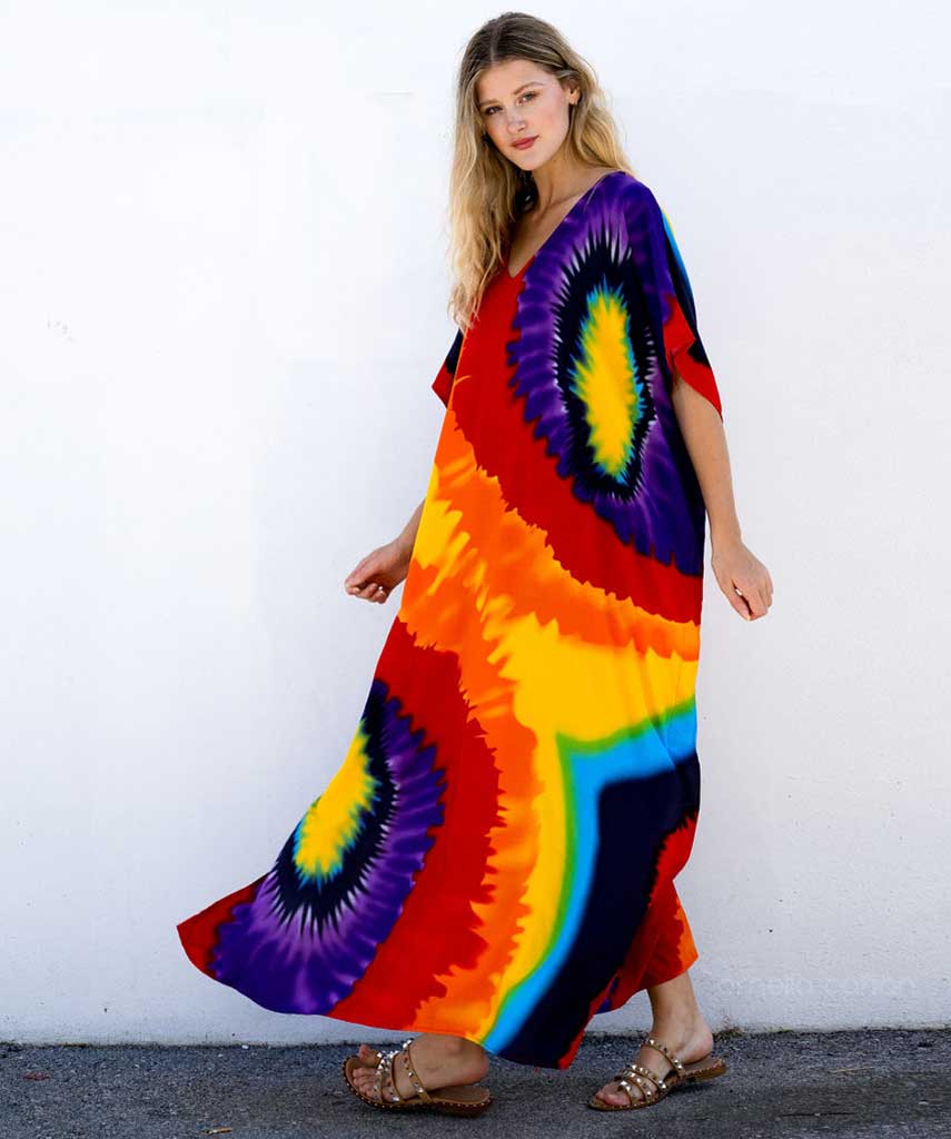Lily | Women’s Loose Casual Caftan with Flowing Fit