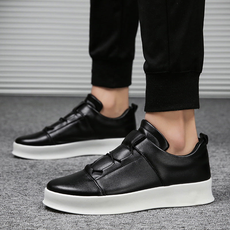 Preston Wakefield | Leather Low-Top Sneakers For Men