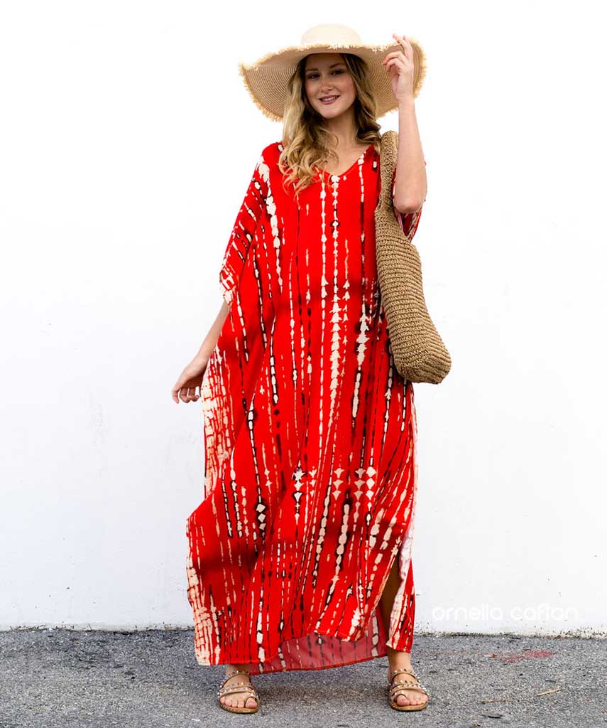 Olivia | Women’s Loose Casual Caftan with Relaxed Fit
