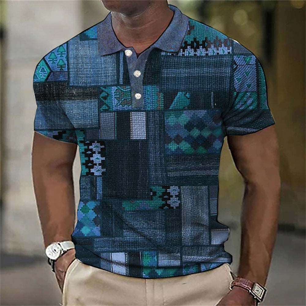 Mason Ward | Colour Block Polo Shirt For Men