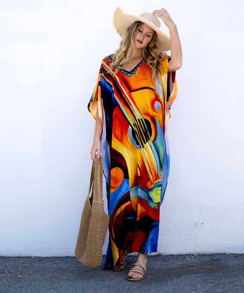 Mia | Women’s Loose Caftan with Relaxed Fit