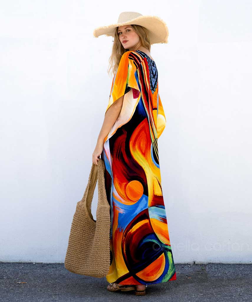 Mia | Women’s Loose Caftan with Relaxed Fit