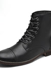 Cameron Sinclair | Leather Ankle Boots For Men