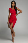 Cassia | Women's V-Neck Sleeveless Fitted Dress