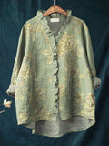 Pippa | Women’s Timeless Blouse with Ruffle Placket