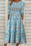 Adrienne™ | Flowing Petal Dress with Tummy Coverage