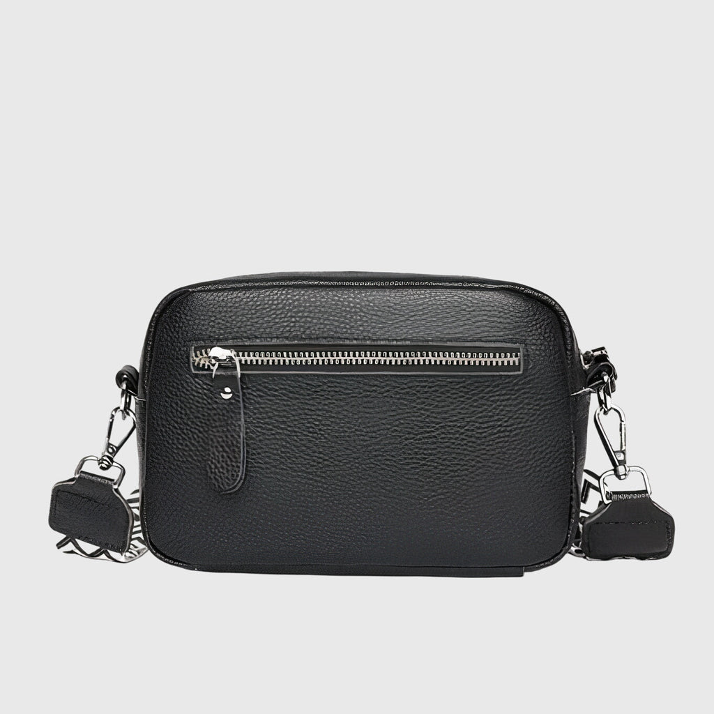 Giulia | Women’s Leather Shoulder Bag with Wide Strap
