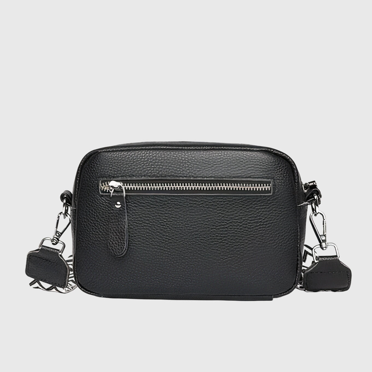 Giulia | Women’s Leather Shoulder Bag with Wide Strap
