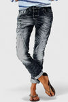 Celeste | Women's Distressed Tapered Jeans