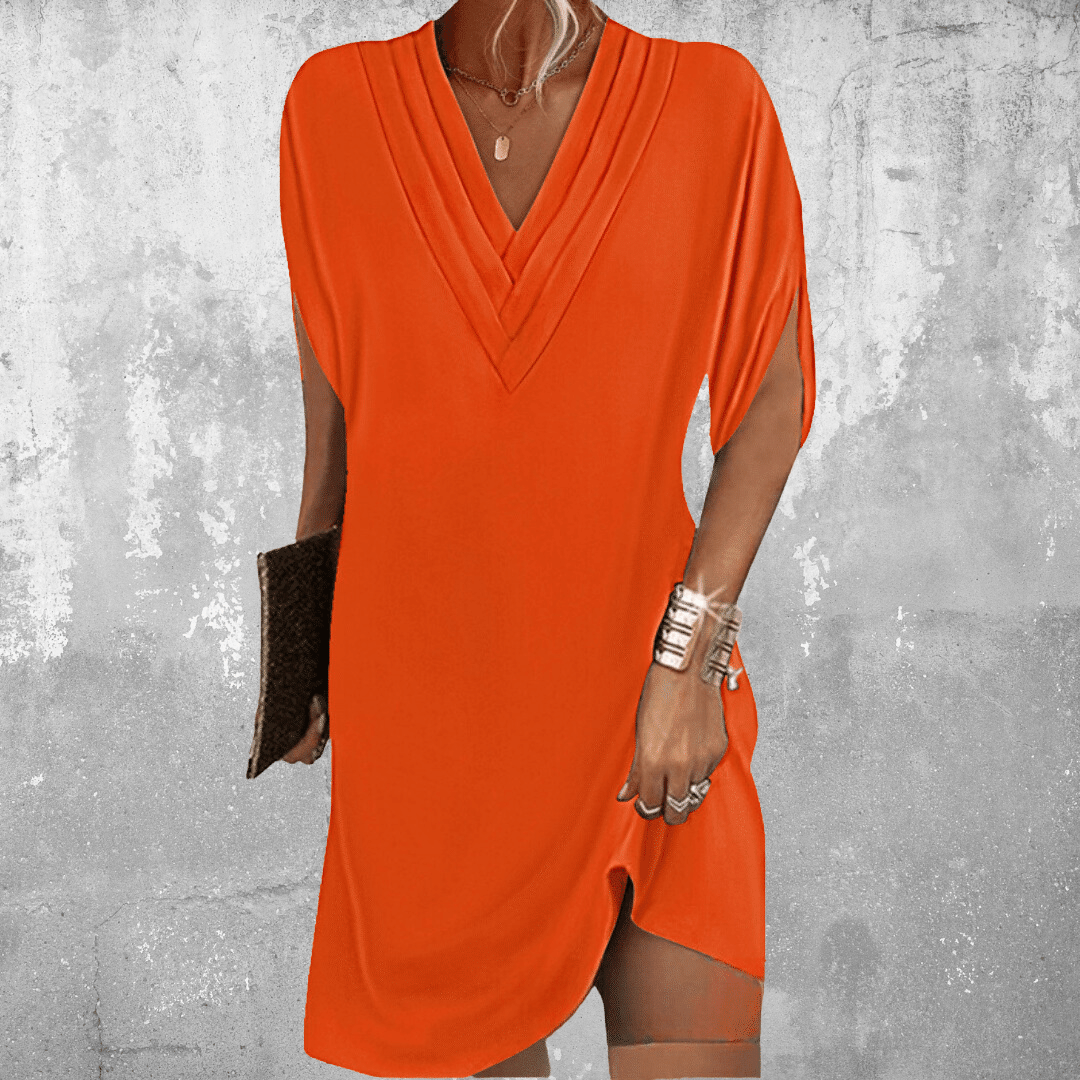 Celestina | Women’s V-Neck Wrap Dress with Relaxed Fit