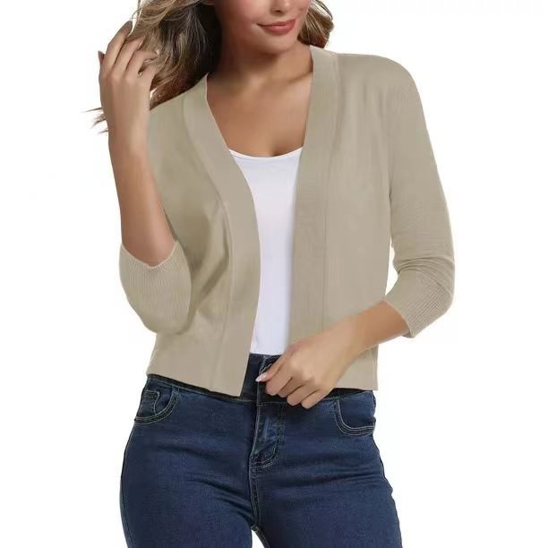 Celestine | Women’s Open Front Cardigan with 3/4 Sleeve