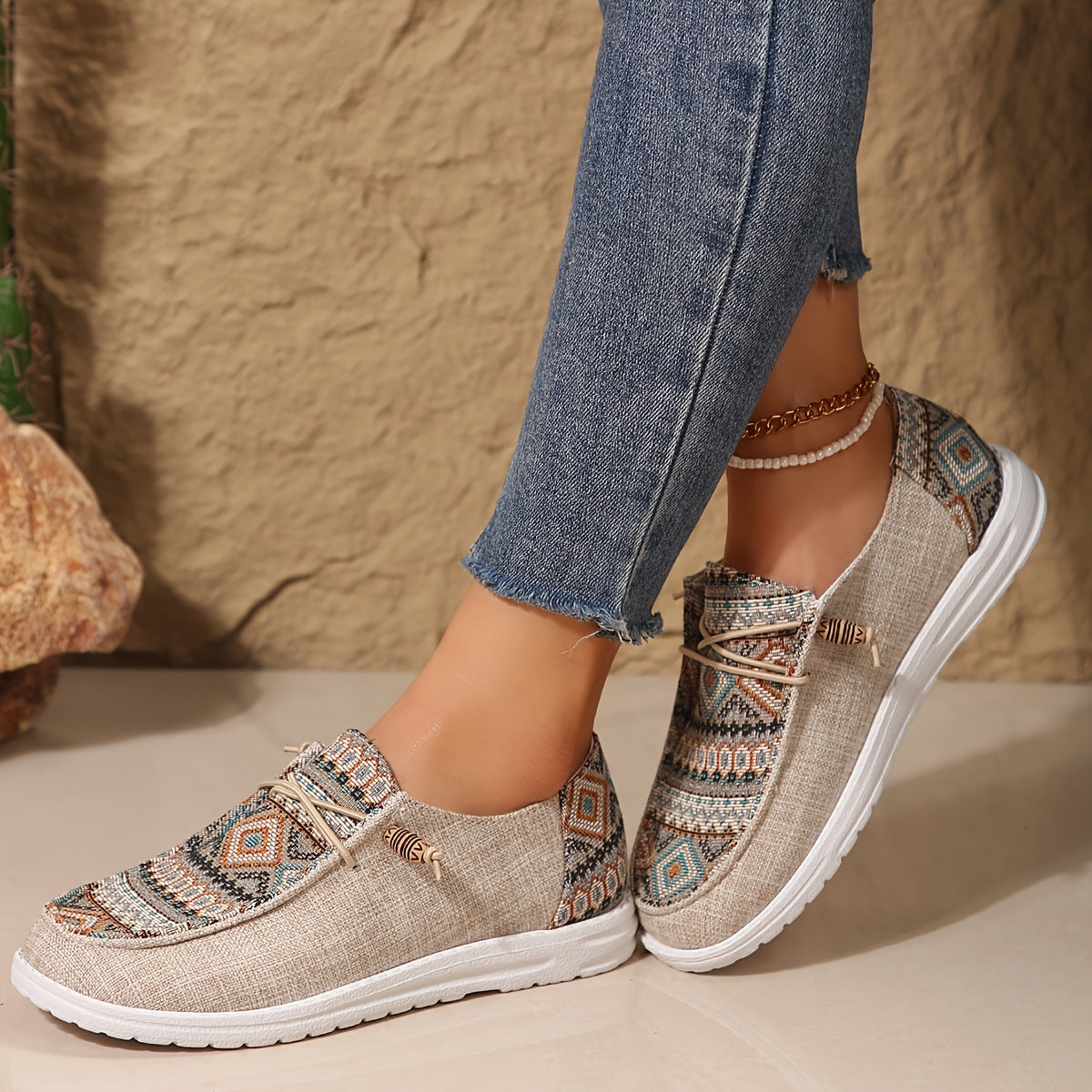 Sonora | Women’s Tribal Sneakers with Cushioned Insole