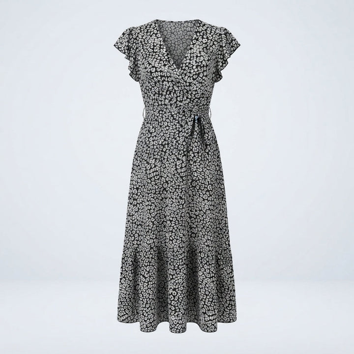 Charlotte Mitchell | Floral Wrap Summer Dress For Women