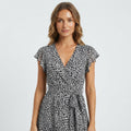Charlotte Mitchell | Floral Wrap Summer Dress For Women