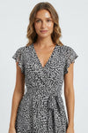 Charlotte Mitchell | Floral Wrap Summer Dress For Women