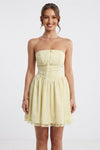 Charlotte Smith | Elegant Strapless Mini Dress For Women