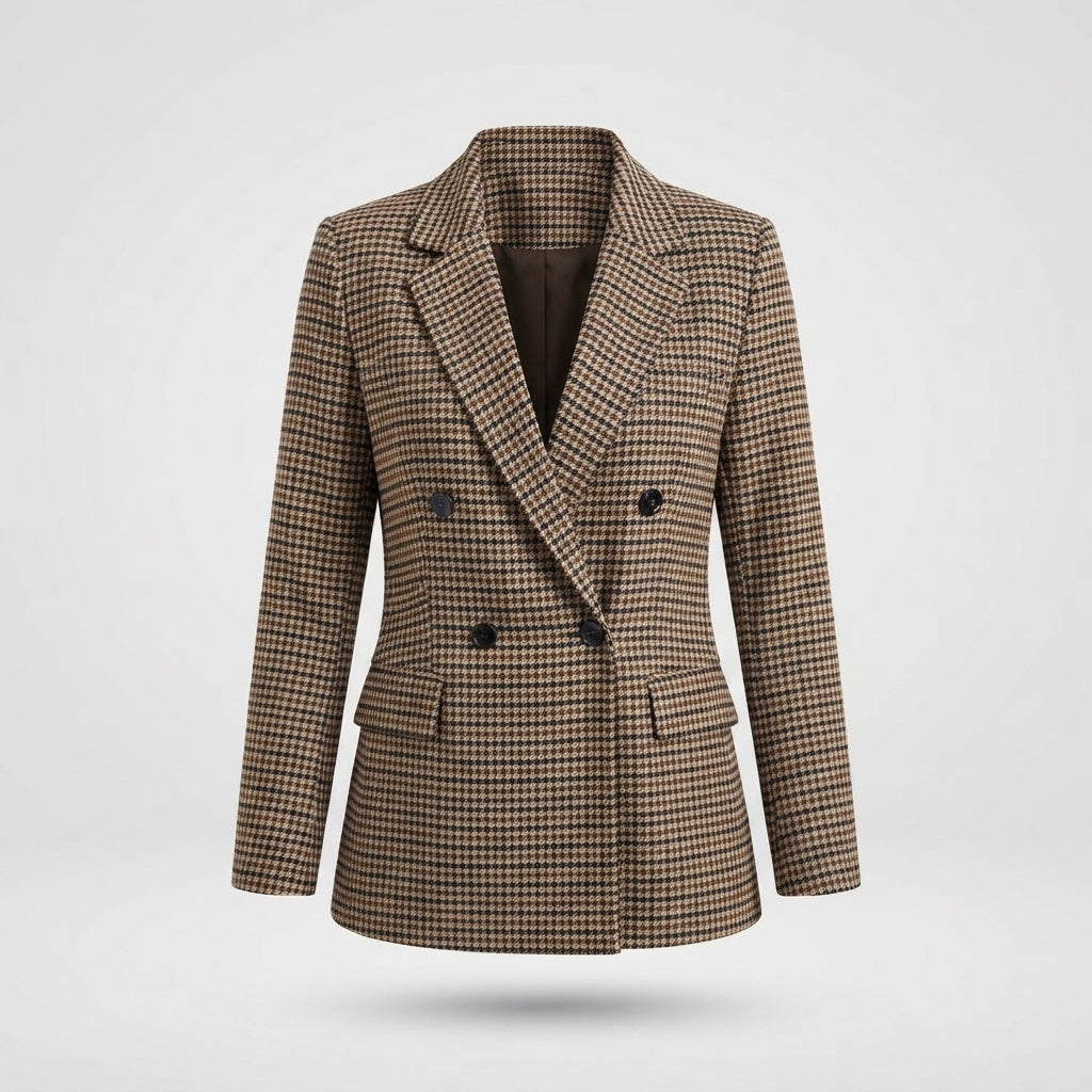 Clementine Ashford | Houndstooth Work Jacket For Women