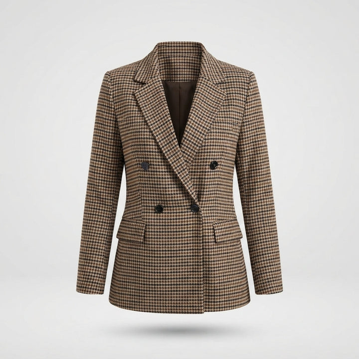 Clementine Ashford | Houndstooth Work Jacket For Women