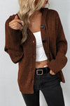 Clementine | Women’s Hooded Button Front Cardigan with Warmth